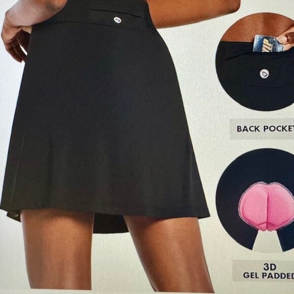 Padded Bike Short - Skort - Picture 3 of 4